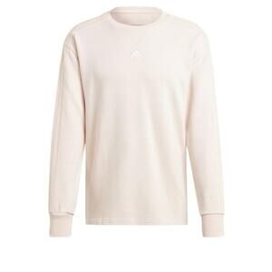 NWT adidas Men ALL SZN French Terry 3-Stripes Garment Wash Crew Sweatshirt- S